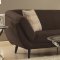 Norwood Sectional Sofa 500463 in Dark Coffee Fabric by Coaster