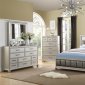 F9356 Bedroom Set 5Pc in Silver Color by Boss w/Options