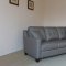 Nick Sofa & Loveseat Set in Grey Fabric w/Options