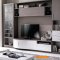 Wave Wall Unit in Grey & White by ESF