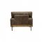 Silchester Chair 52477 in Distressed Chocolate Leather in Acme