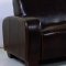 Black Full Bycast Leather Sofa w/Options