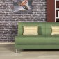 Eco Plus Sofa Bed in Green Fabric by Casamode