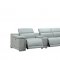 Hartley Power Motion Sofa Light Gray by Beverly Hills w/Options