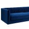 Aviator Sofa TOV-S101 in Navy Velvet Fabric by TOV Furniture