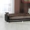 Stylish Two-Tone Modern Living Room w/Storage Sleeper Sofa