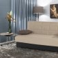 Planet Sofa Bed Convertible in Beige Fabric by Rain