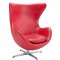 Glove Leather Lounge Chair Choice of Color by Modway