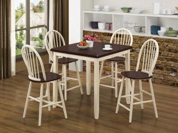 150117 Hollis 5Pc Counter Height Dining Set by Coaster [CRDS-150117 Hollis]