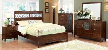 CM7982 Drexel Bedroom 5Pc Set in Brown Cherry w/Options [FABS-CM7982 Drexer]