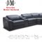 Nova Power Motion Sectional Sofa 6Pc in Dark Grey by J&M