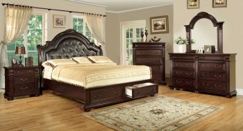 CM7162 Scottdale Bedroom in Brown Cherry w/Options [FABS-CM7162 Scottdale]