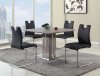 Carina Dining Set 5Pc in Grey Wash by Chintaly