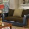 4650 Jane Sofa & Loveseat Set in Bulldozer Java by Chelsea