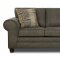 Graphite Fabric Sofa & Loveseat Set w/Optional Ottoman & Chair