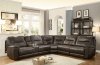 Columbus Motion Sectional Sofa 8490-6LRRR by Homelegance