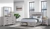 Nolan Bedroom Set 5Pc in Gray by Global w/Options