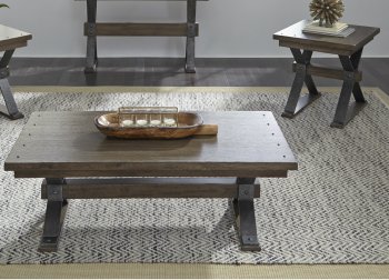 Sonoma Road Coffee Table & 2 End Tables Set 473-OT by Liberty [LFCT-473-OT-Sonoma Road]