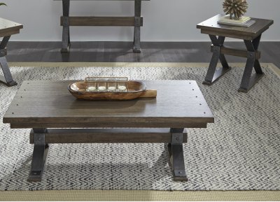 Sonoma Road Coffee Table & 2 End Tables Set 473-OT by Liberty