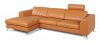 Angela Sectional Sofa in Camel Leather by Whiteline Imports