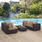 Convene Outdoor Patio Sectional Set 5Pc EEI-2356 by Modway