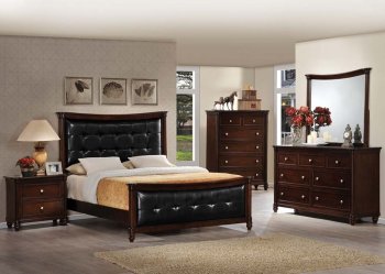 22380 Amaryllis Bedroom in Cherry by Acme w/Options [AMBS-22380 Amaryllis]