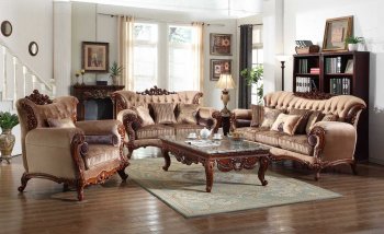 Bordeaux Sofa 605 in Fabric w/Optional Items [MRS-605 Bordeaux]