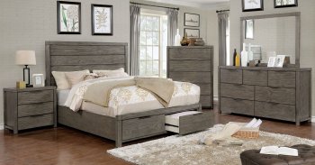 Asterope Bedroom CM7861DR in Gray w/Options [FABS-CM7861DR-Asterope]