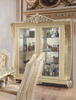 Vatican Curio DN00470 in Champagne Silver by Acme w/Options [AMCU-DN00470 Vatican]