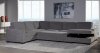 23487 Sectional Sofa in Gray Fabric by Lifestyle