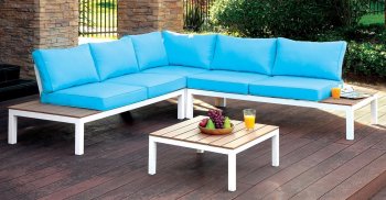 Winona CM-OS2580 Outdoor Patio Sectional & Ottoman w/Options [FAOUT-CM-OS2580-Winona]