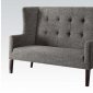 Paloma 57257 Settee in Gray Fabric by Acme