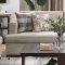 Niamey Sofa 54850 in Beige Fabric & Cherry by Acme w/Options