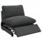 Collins Power Motion Sectional Sofa 609530P Dark Gray by Coaster