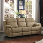 Marille Motion Sofa 9724TPE in Taupe by Homelegance w/Options