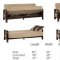 Studio NYC Sofa Bed in Brown Fabric by Casamode w/Options