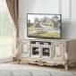 Gorsedd TV Stand 91443 in Antique White by Acme w/Options