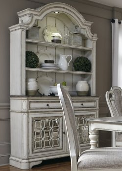 Magnolia Manor Buffet 244 in Antique White by Liberty [SFLTBU-244-Magnolia Manor]