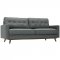 Prompt Sofa in Gray Fabric by Modway