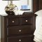 Rich Cappuccino Finish Transitional Bedroom Set w/Options