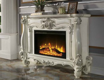 Versailles Fireplace AC01316 in Bone White by Acme [AMFP-AC01316 Versailles]