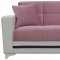 Milano Sofa Bed in Pink Fabric by Casamode w/Options