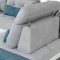 Jive Sectional Sofa in Grey Fabric by VIG