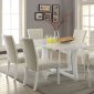 Reidar Dining Set 7Pc CM3651T in White w/Options