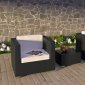 Burrow Outdoor Patio Sofa 3Pc Set Choice of Color by Modway