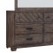 Lawndale Bedroom Set 5Pc 206300 in Dark Brown - Coaster w/Option