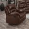 9172 Reclining Sectional Sofa in Brown Bonded Leather w/Options