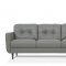 Radwan Sofa 54960 in Pesto Green Leather by Mi Piace w/Options