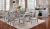 Alena Dining Table CM3452T in Silver w/Options