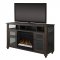 Xavier Electric Fireplace Media Console by Dimplex w/Crystals